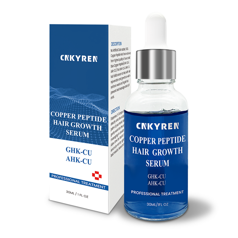 Hair Growth Serum Manufacturer - Organic Ghk-Cu - Hyaluronic Acid Blue Copper Peptide Nourishing Hair Loss