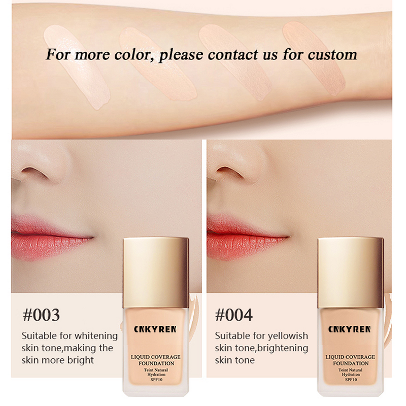 Liquid Foundation Manufacturer - 24 Hour Long-Lasting - Vegan Concealer Full Coverage Matte Waterproof