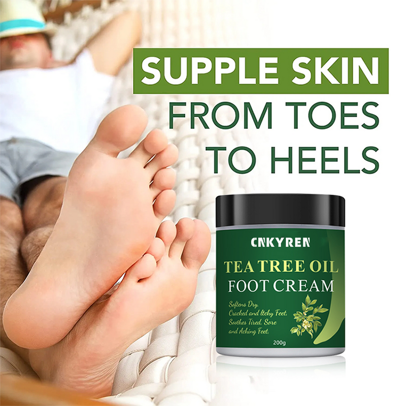 Hand Foot Cream Manufacturer - Organic Tea Tree Oil - Softening Moisturizing Urea Cracked Dry Heels