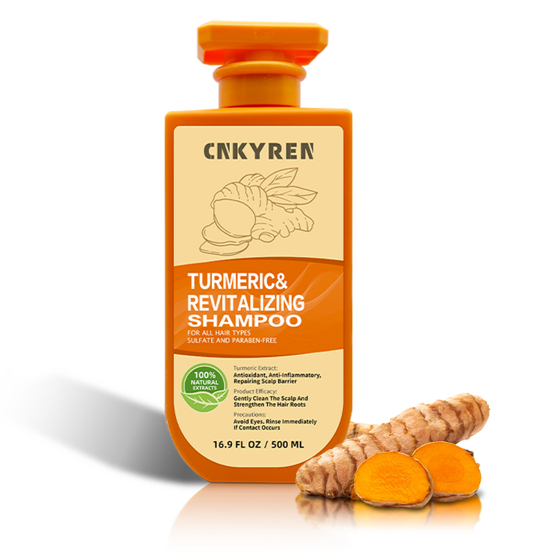 Hair Growth Shampoo Manufacturer - Turmeric - Gentle Exfoliating Strengthens Follicles Anti Dandruff Nourishing
