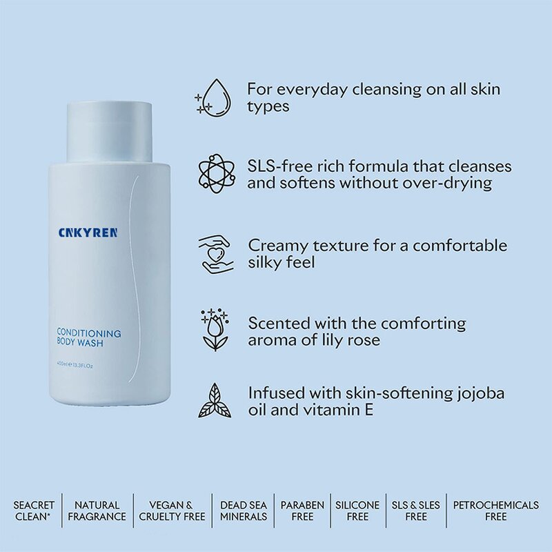 Body Wash Manufacturer - OEM Jojoba Oil - Vitamin E Nourishing Refreshing Soothing Skin Care