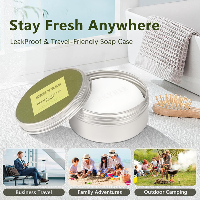 Handmade Soap Bar Manufacturer - Herbal Relief - Olive Oil Tea Tree Oil Shea Butter Cleansing Oil Control