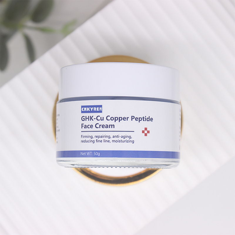 Face Cream Manufacturer - Blue Copper Peptide - Hyaluronic Acid Brightens Dark Skin Anti Wrinkle Repairing