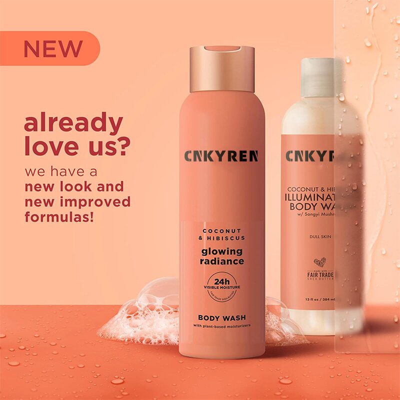 Body Wash Manufacturer - OEM Coconut - Plant Based Moisturizers Hibiscus Refreshing Skin Care