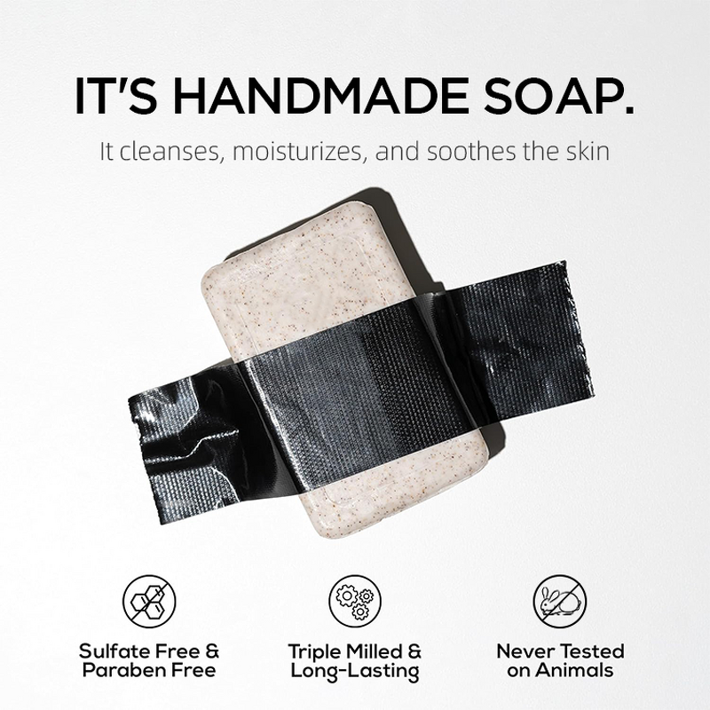 Exfoliating Soap Bar Manufacturer - Wholesale Natural - Cleanses Exfoliates Revitalizes Skin Moisturizing