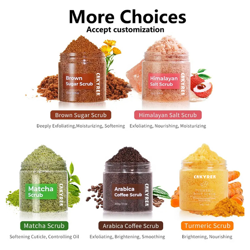 Body Scrub Manufacturer - Turmeric Salt - Vegan Cream Whitening Herbal Face Body Exfoliation Wholesale