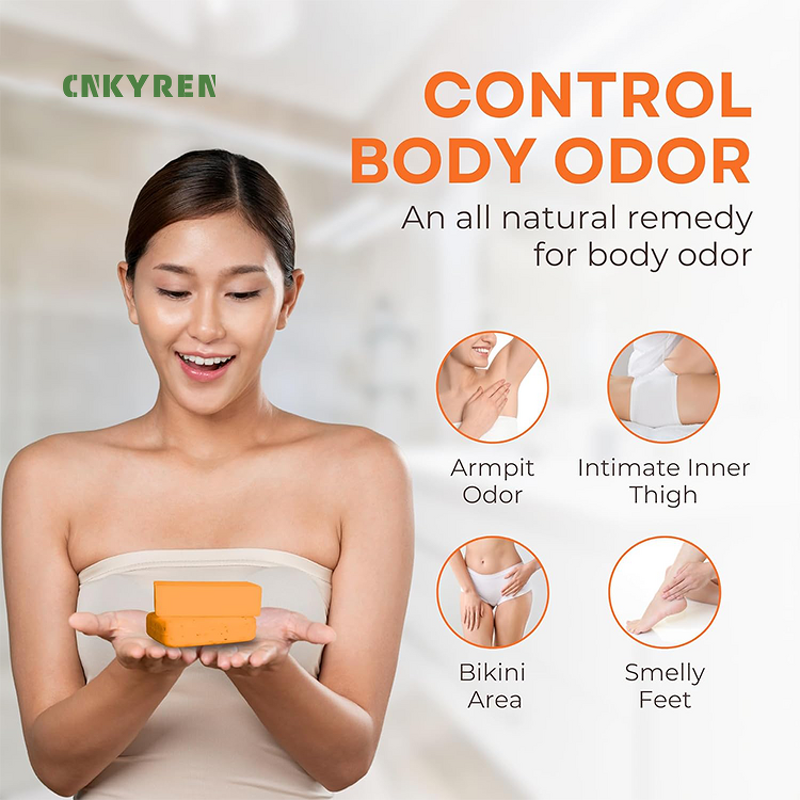 Soap Bar Manufacturer - Organic Persimmon - Body Odor Control Brightening Gentle Dark Areas All Over Body