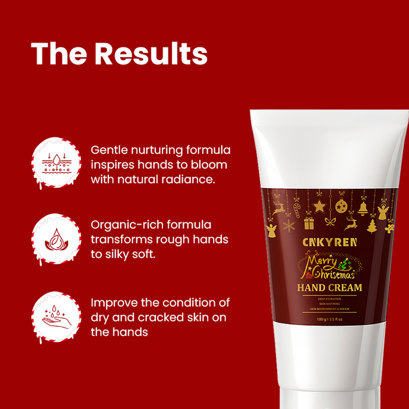 Hand Cream Manufacturer - Christmas Limited Edition - Deep Moisturizing Jojoba Seed Oil Repair Dry Cracked