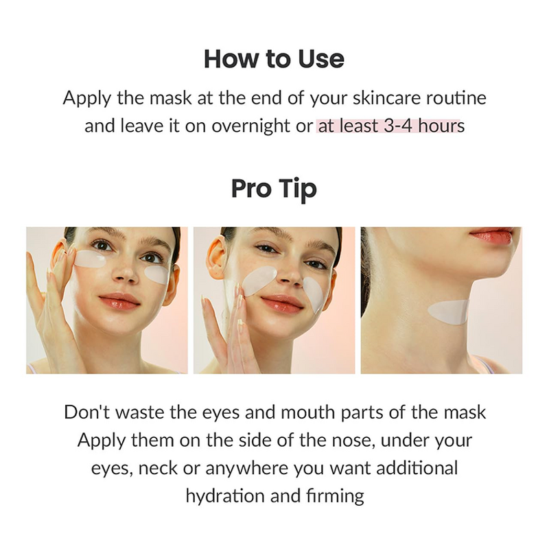 Facial Mask Manufacturer - OEM Deep Hydration - Hyaluronic Acid Collagen Peptide Pore Cleaner