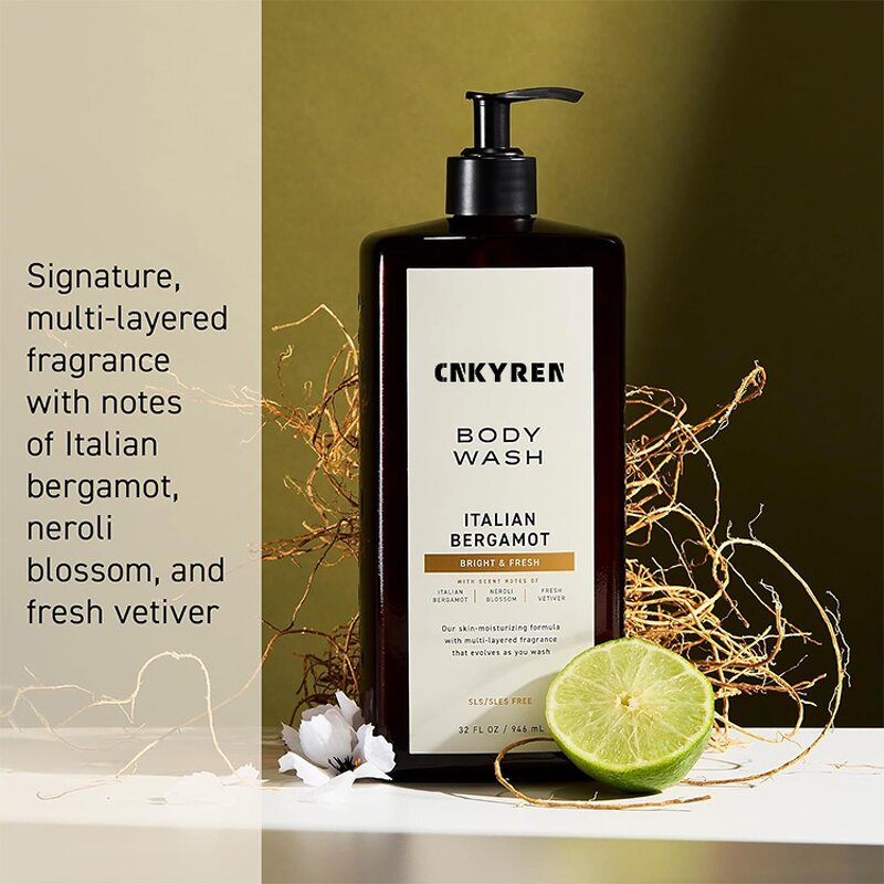 Body Wash Manufacturer - Italian Bergamot - Perfumed Nourishing Refreshing Herbal Skin Care