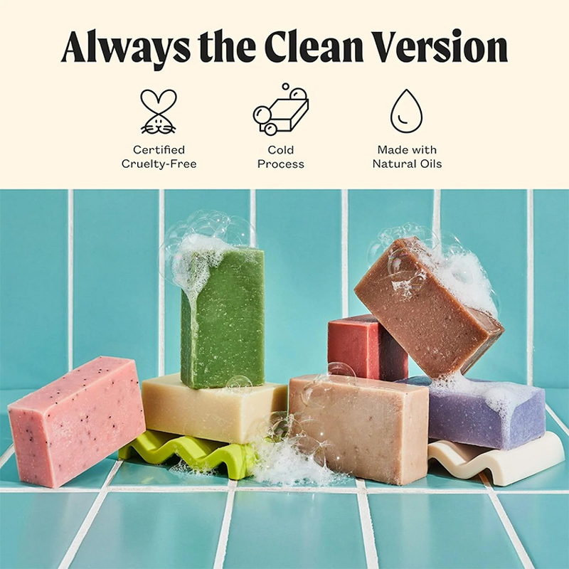 Body Soap Manufacturer - Organic Plant-Based - Lavender Shea Butter Gentle Cleansing Wholesale Bar