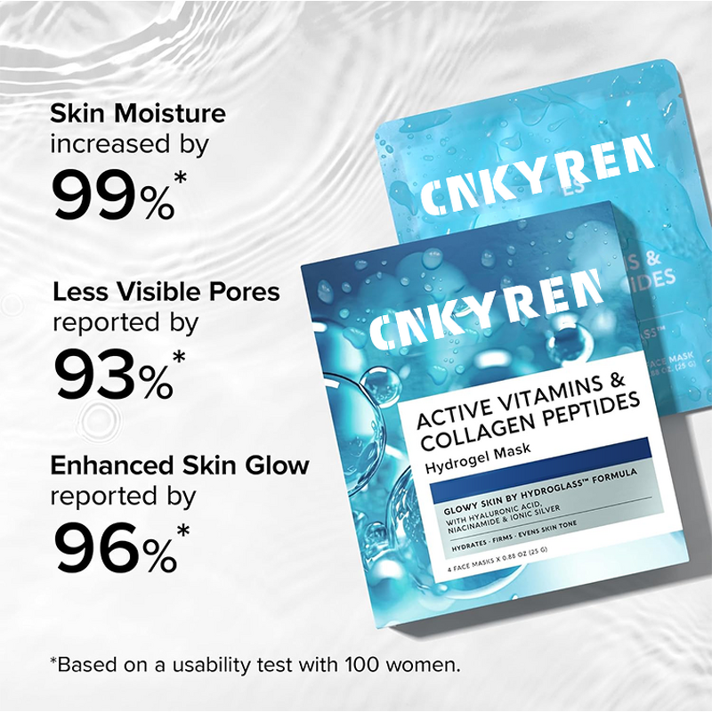 Facial Sheet Mask Manufacturer - Wholesale - Collagen Peptides Active Vitamins Clearer Skin Glass Skin