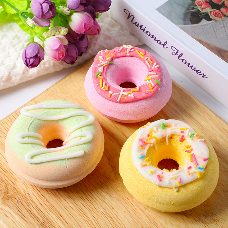 Shower Gel Bomb Manufacturer - Wholesale Body Care Relaxing - Donut Shape Colorful Natural Cleaning