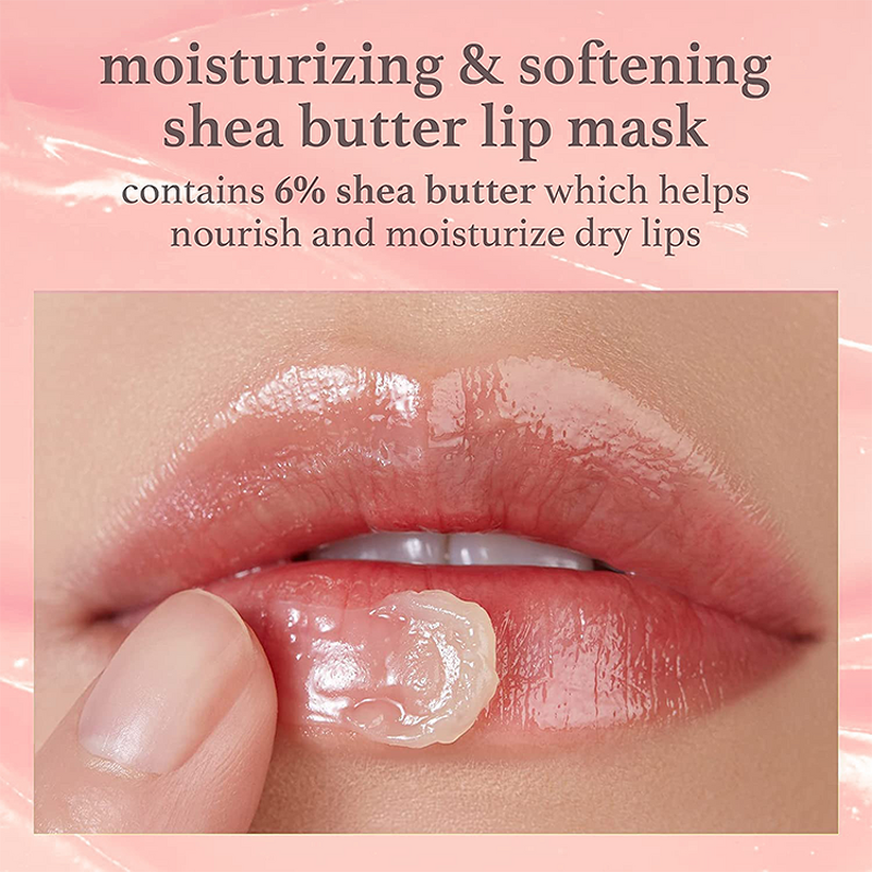 Lip Mask Manufacturer - Sweet Strawberry Premium - Night Repair Crystal Vegan Organic Whitening Firming