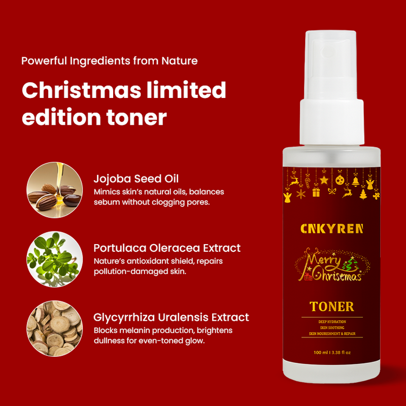 Facial Toner Spray Manufacturer - Christmas Limited Edition - Jojoba Seed Oil Sensitive Skin Soothing Refreshing