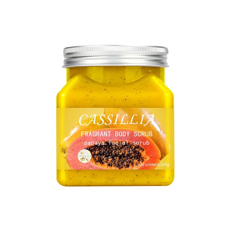Body Scrub Manufacturer - Custom Logo Private Label Natural Exfoliating Whitening Organic Strawberry Orange Grapefruit