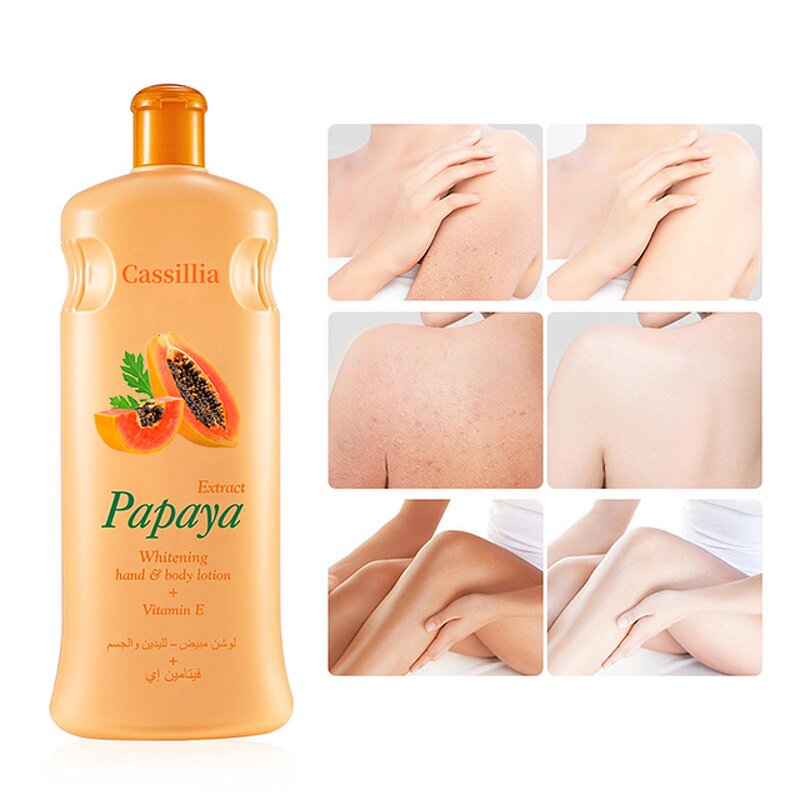 Body Lotion Manufacturer - Women's Whitening Vegan Lightening Moisturizer Natural Papaya Extract