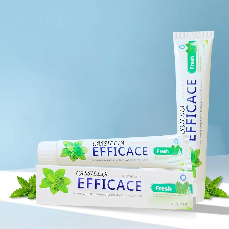 Toothpaste Manufacturer - Customized Nature Organic Herbal Cool Mint Fresh Oral Teeth Fluoride Free Foam Whitening