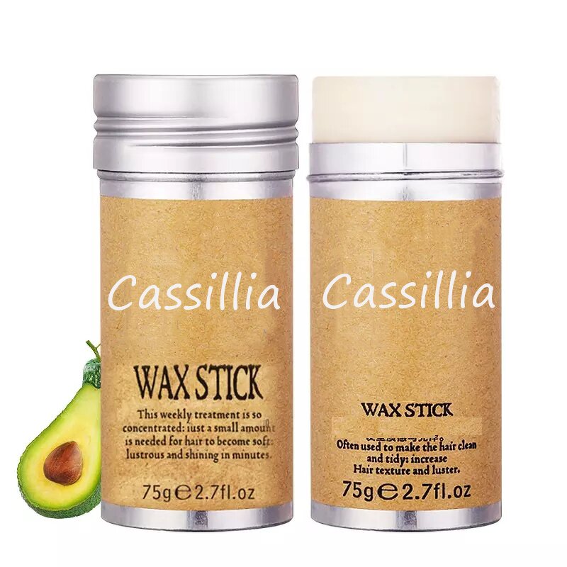 Hair Styling Product Manufacturer - Wax Stick for Hair Non-greasy Styling Wax Stick for Fly Away Edge Frizz