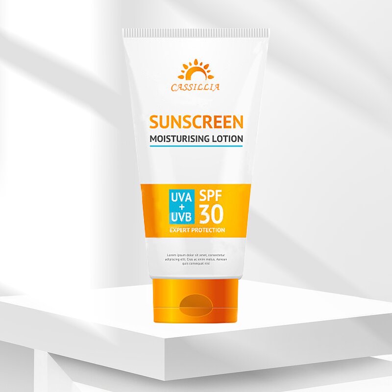 Sunscreen Cream Manufacturer - High Protection Long-Lasting SPF+++30 Vegan Organic UVA UVB Waterproof Shea Butter