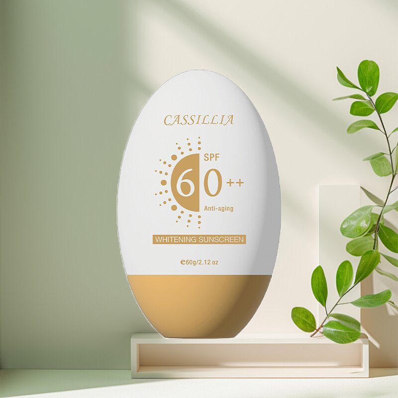Sunscreen Cream Manufacturer - Natural Organic Anti-aging Moisture SPF60++ 60g Whitening for Black Skin