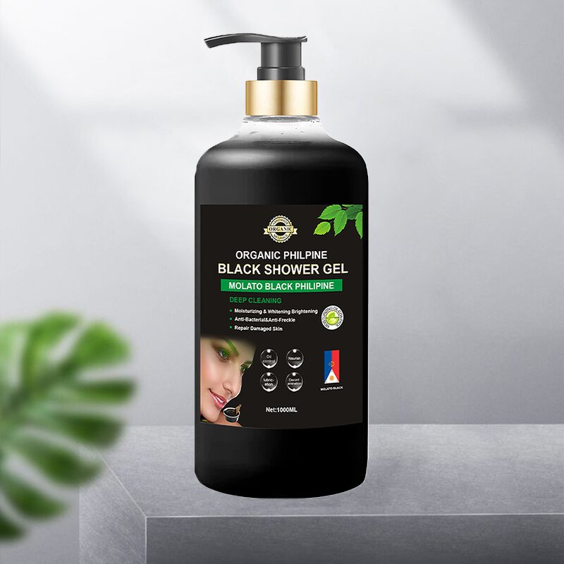 Shower Gel Manufacturer - Organic Molato Black Moisturizing Whitening Perfumed Bubble Anti-Bacterial