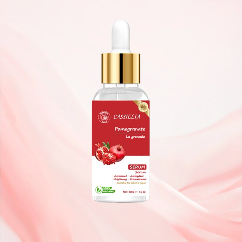 Face Serum Manufacturer - Natural Organic Anti-Aging Hyaluronic Acid Glutathione Pomegranate Extract Whitening