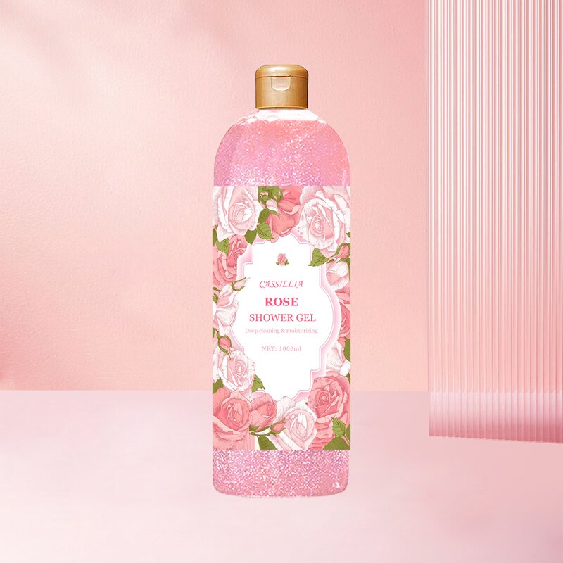 Body Wash Manufacturer - Private Label OEM Organic Rose Extract Women's Brightening Moisturizing Nourishing Eco-Friendly