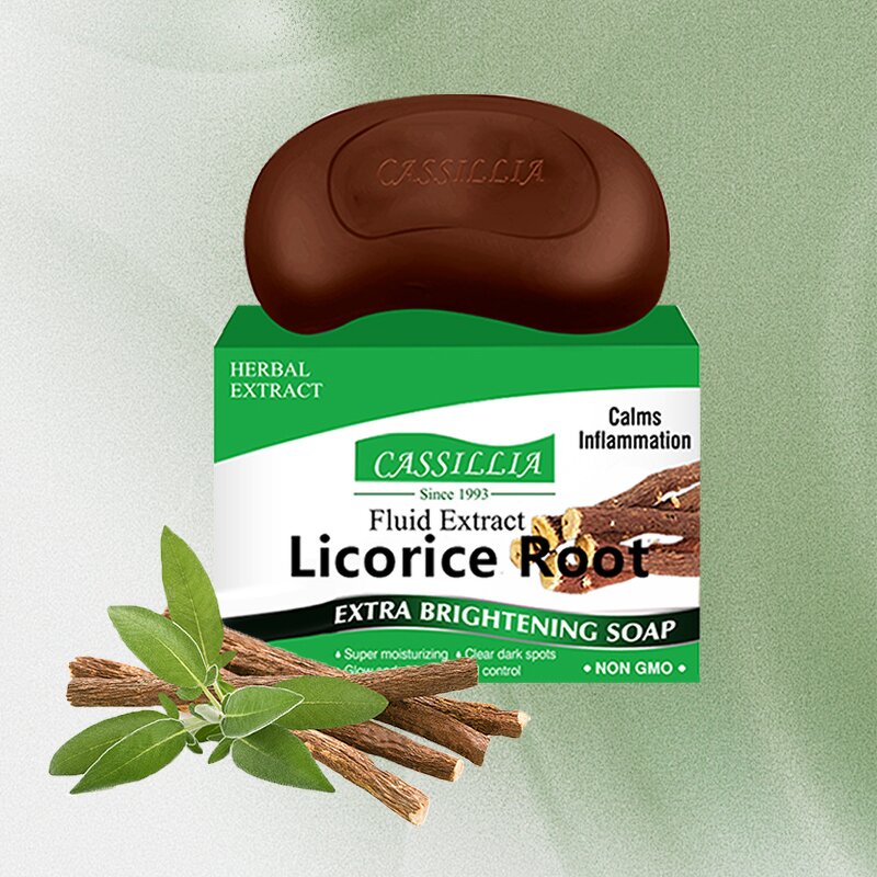 Bath Soap Manufacturer - Herbal Extract Licorice Root Moisturizing Brightening Kojic Acid Acne Treatment