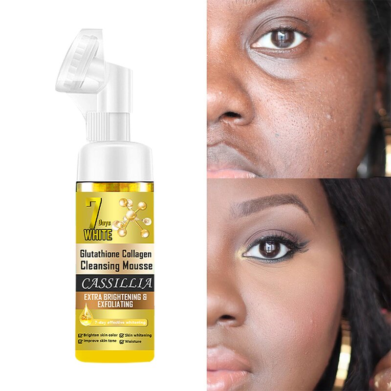 Face Wash Manufacturer - Private Label Korean Face Care Cleanser Mousse For Women Gluta thione Collagen