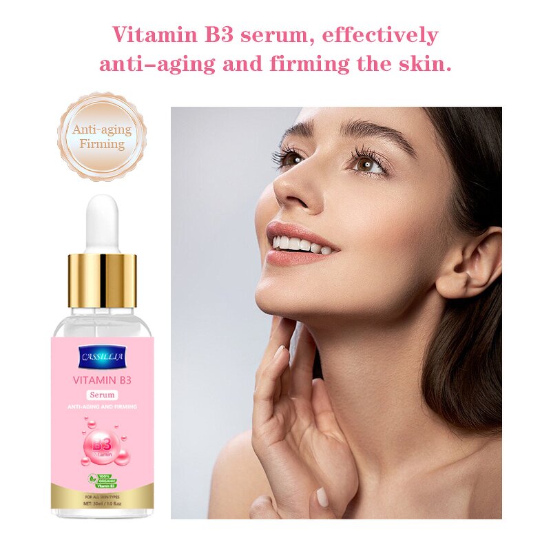 Face Serum Manufacturer - OEM ODM Private Label Liquid Vitamin B3 Brightening Whitening Anti Aging