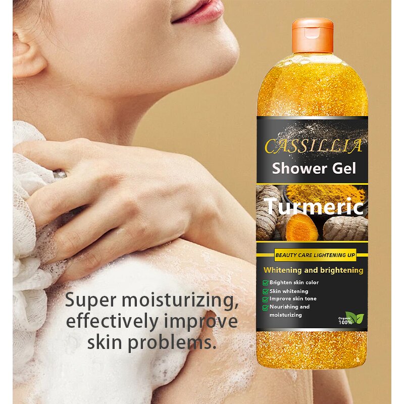 Body Wash Manufacturer - Natural Organic Turmeric Lightening African Black Skin Whitening Moisturizing