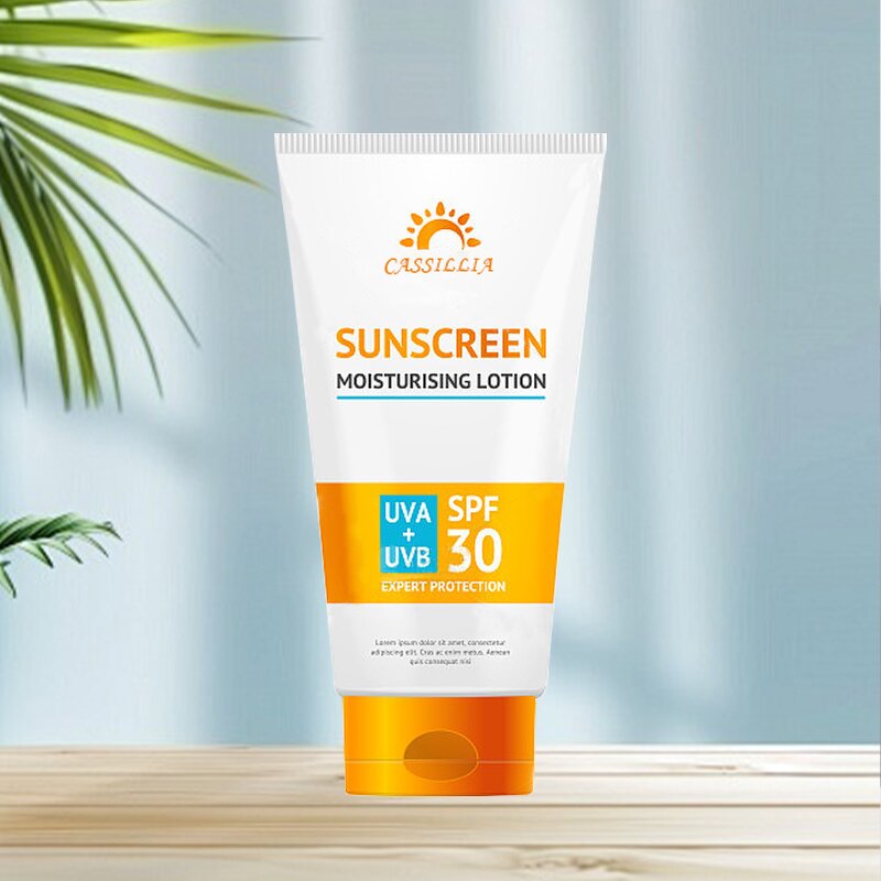 Sunscreen Cream Manufacturer - High Protection Long-Lasting SPF+++30 Vegan Organic UVA UVB Waterproof Shea Butter