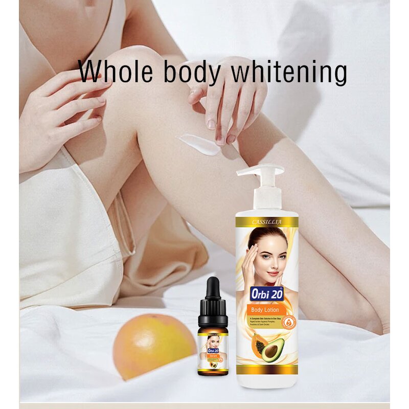 Body Lotion Manufacturer - Natural Organic Fruit Vitamin E Papaya Avocado Niacinamide Quick Whitening Collagen