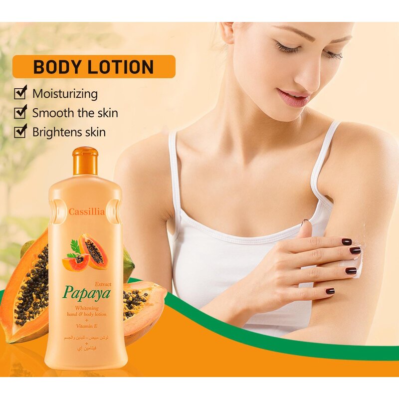 Body Cream Manufacturer - Natural Organic Papaya Extract Niacinamide Kojic Acid Whitening Lightening Bleaching