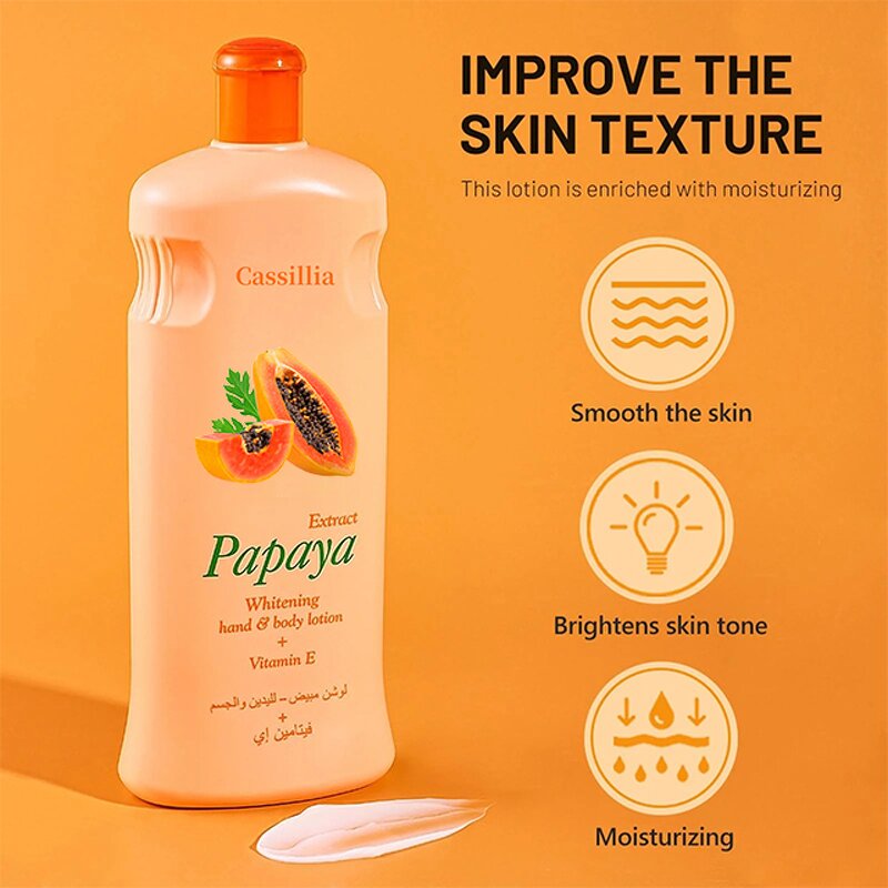 Body Cream Manufacturer - Natural Organic Papaya Extract Niacinamide Kojic Acid Whitening Lightening Bleaching