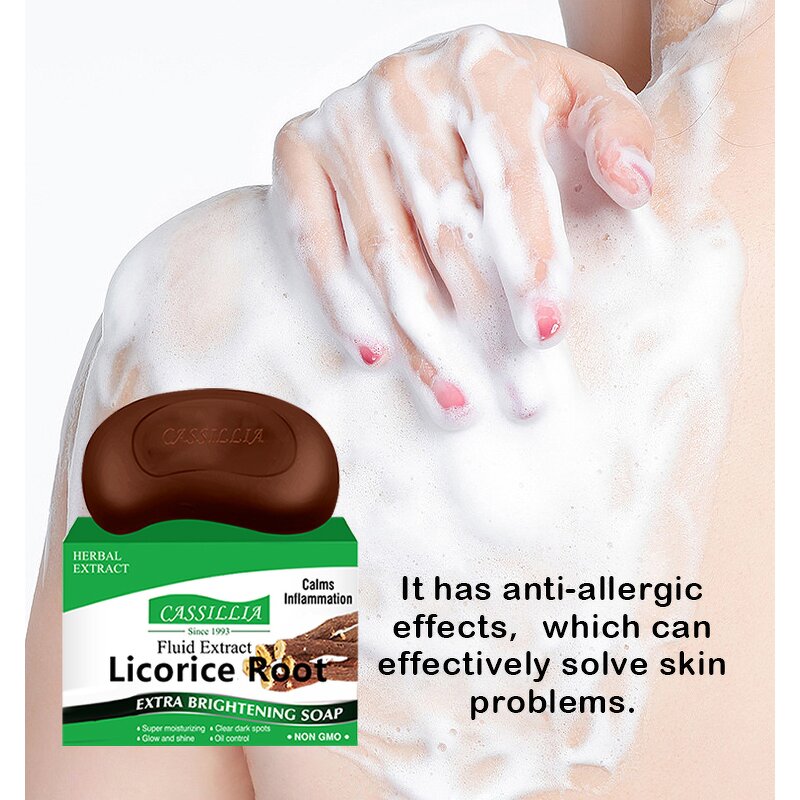 Bath Soap Manufacturer - Herbal Extract Licorice Root Moisturizing Brightening Kojic Acid Acne Treatment
