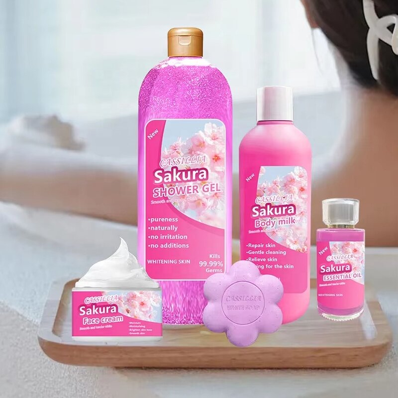Bath Gift Set Manufacturer - OEM Bath Gift Sets Shower Gel Body Lotion Soap Oil Home Spa for Women