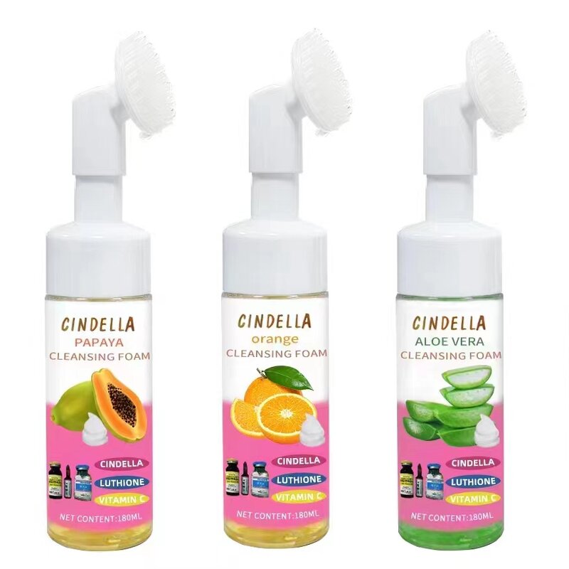 Face Wash Manufacturer - Organic Exfoliating Cleansing Mousse Pore Oil Control Amino Acid Foaming Brush