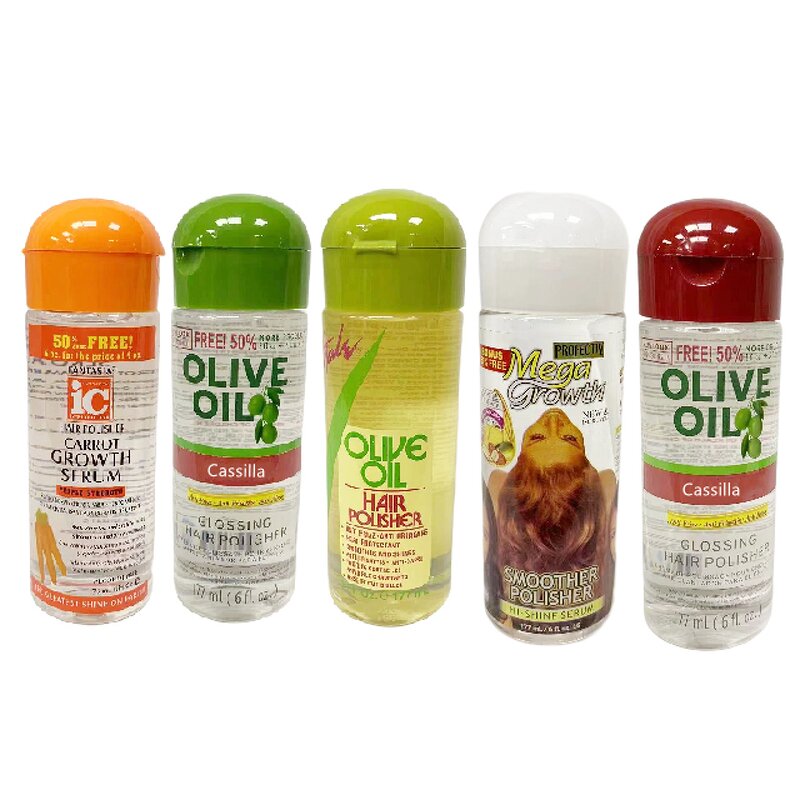 Hair Oil Manufacturer - Healthy Shine Serum Anti-frizz Smoothing Essential Oil 177ml ORS Olive Oil