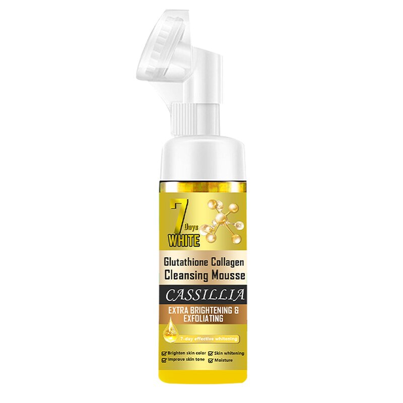 Face Wash Manufacturer - Private Label Korean Face Care Cleanser Mousse For Women Gluta thione Collagen