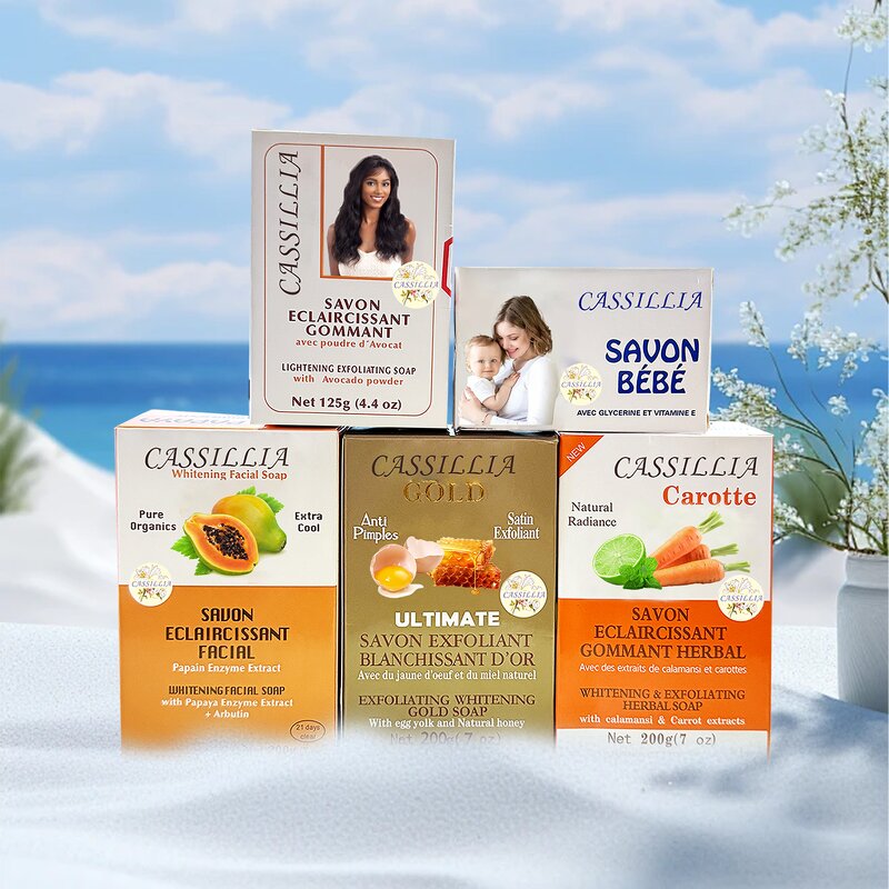 Bath Soap Manufacturer - Natural Scent African Purifying Exfoliating Kojic Acid Honey Papaya Carrot Milk