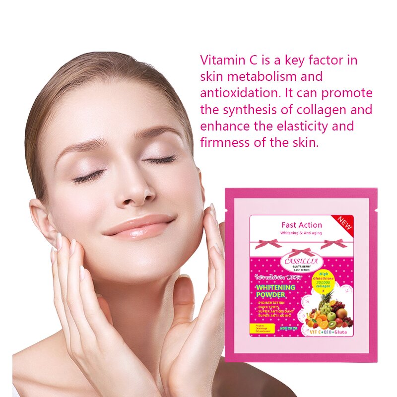 Skin Care Powder Manufacturer - Fast Action Gluta Berry 200000 Lightening for Shower Gel Body Oil