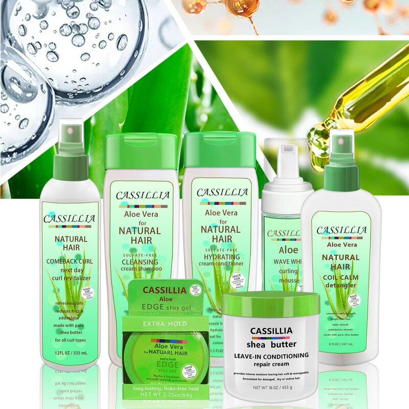 Hair Care Set Manufacturer - African Hair Care Productsshea Butter for Natural Hair Moisturizing Curly Hair Care