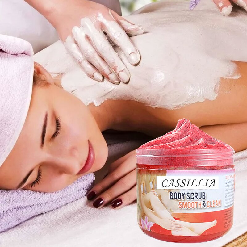 Body Scrub Manufacturer - Hot Selling Fruit Flavors Scrub Natural Body Sugar Scrub Exfoliate Skin Smooth Clean