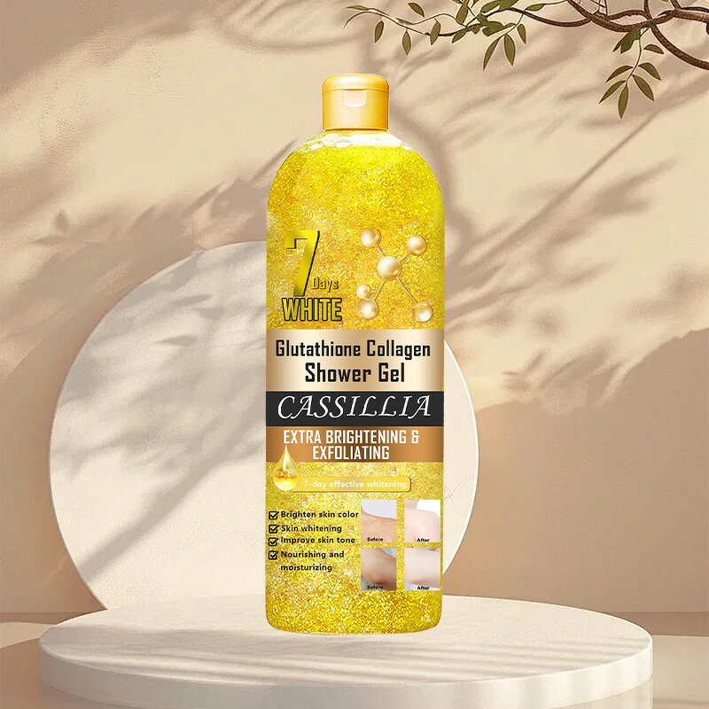 Body Wash Manufacturer - Vitamin C Deep Cleansing Glutathione Collagen Whitening Exfoliant Sample Size