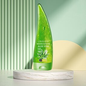 Moisturizer Gel Manufacturer - Customized Organic 250ml Aloe Vera Extract Soothing Hydrating for Face Body