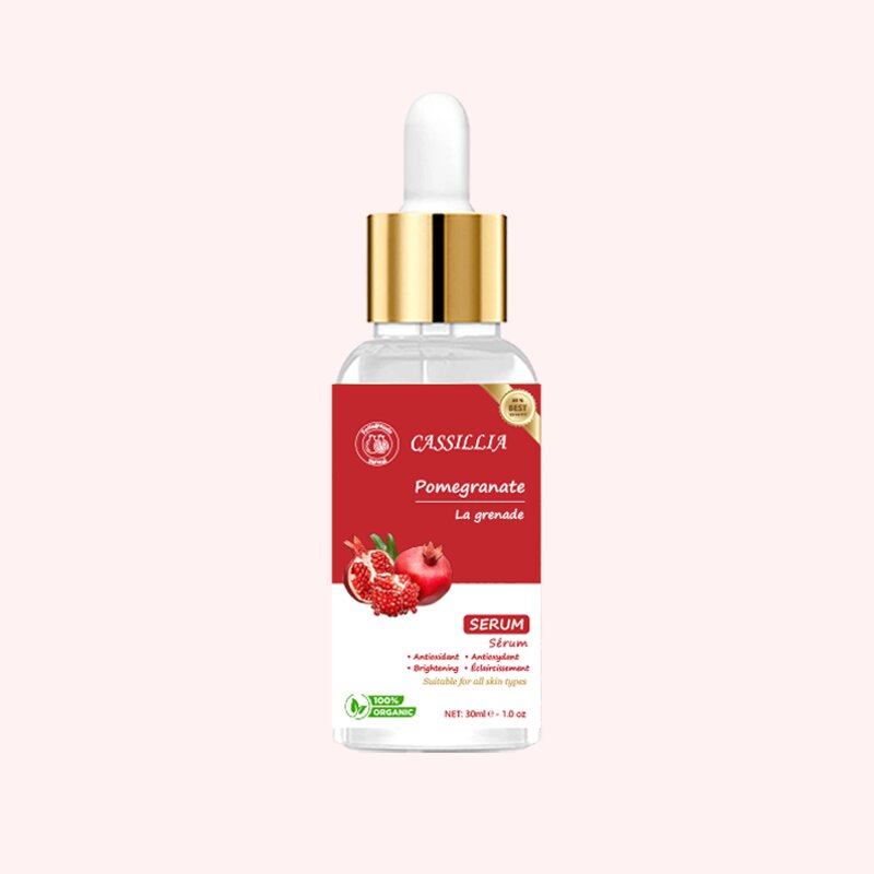 Face Serum Manufacturer - Natural Organic Anti-Aging Hyaluronic Acid Glutathione Pomegranate Extract Whitening
