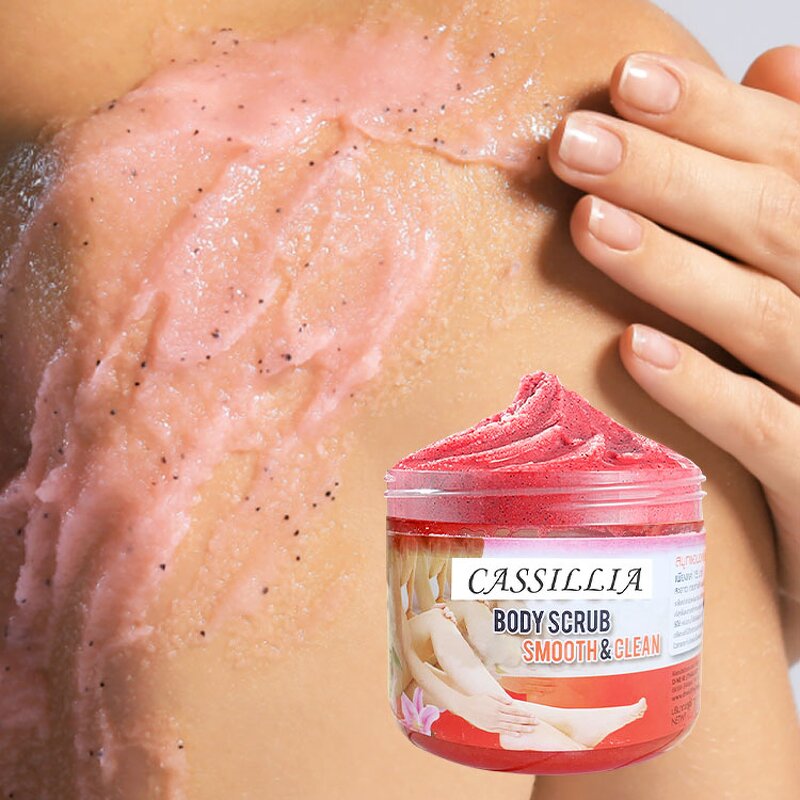 Body Scrub Manufacturer - Exfoliating Organic Smooth and Clean Brightening Vitamin C Body Face Clean