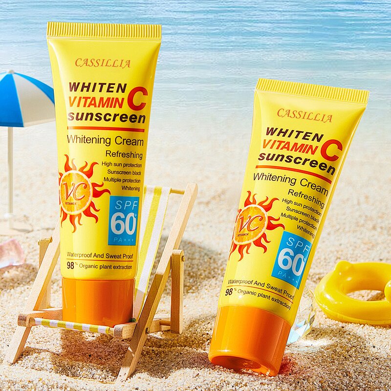 Sunscreen Cream Manufacturer - Organic Sunscreen Cream High UV Protection Lasting UVA UVB System SPF 60+++